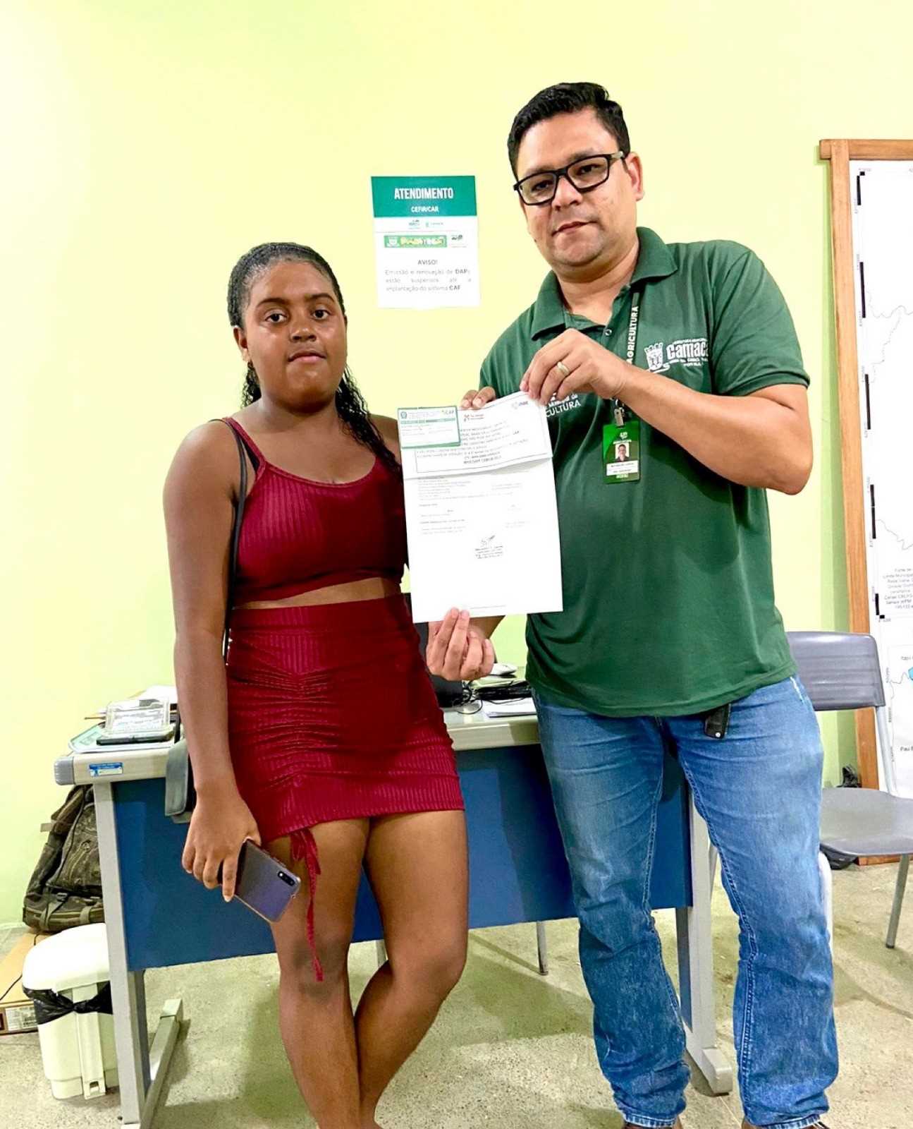 Camacã: Camacã é a primeira cidade da região a emitir o CAF para produtores rurais"